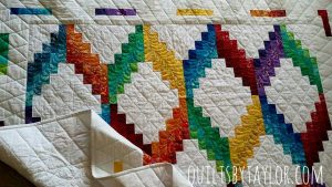handmade quilts for Sale/ Heirloom Quality Quilts/ Rainbow Quilt/ Multi colored Bargello Quilt