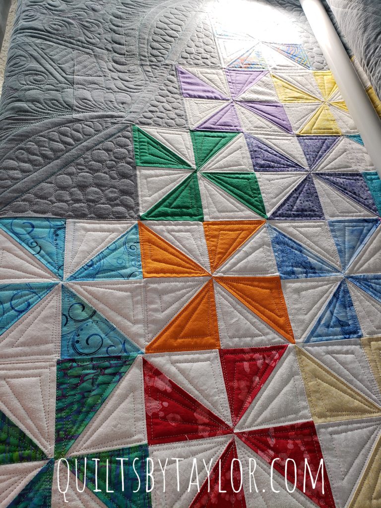 Quilts For Sale/ Quilt for Sale/ Quilt for Sale Handmade gray pinwheel quilt/ made to order/ customer project