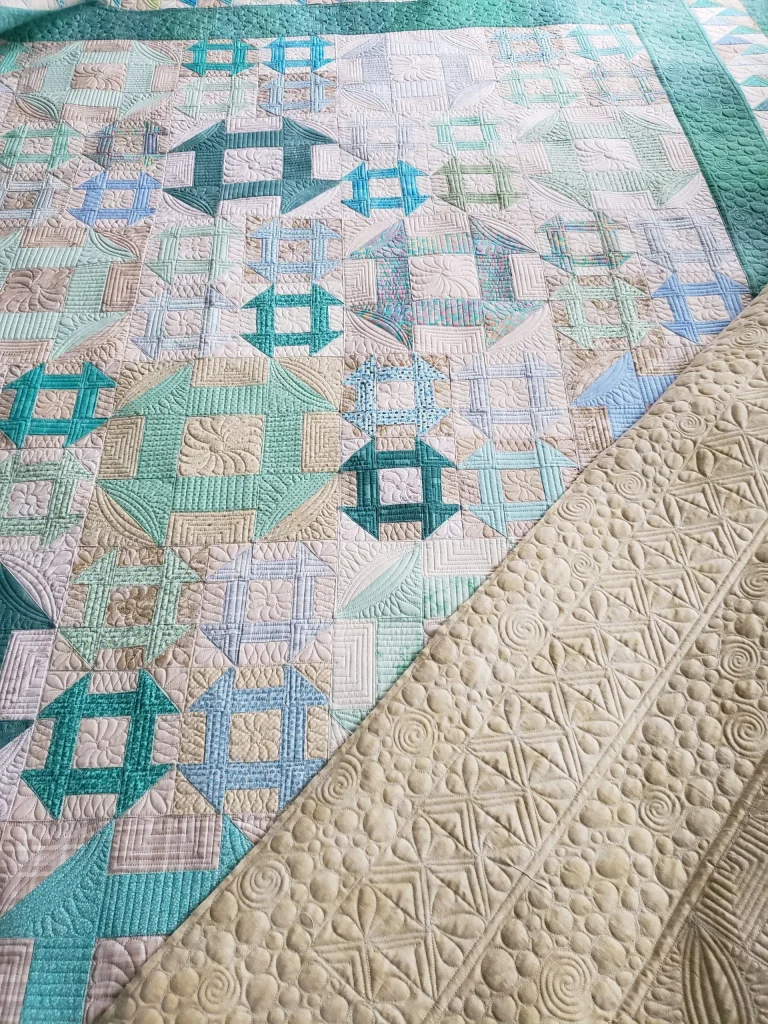 Handmade Quilts/ Churn Dash Quilt/ Custom Made Quilts