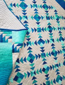 Geese On The Edge Quilt/ Made To Order quilts for sale/ Handmade Quilts for sale/ Made To Order/ custom made quilts
