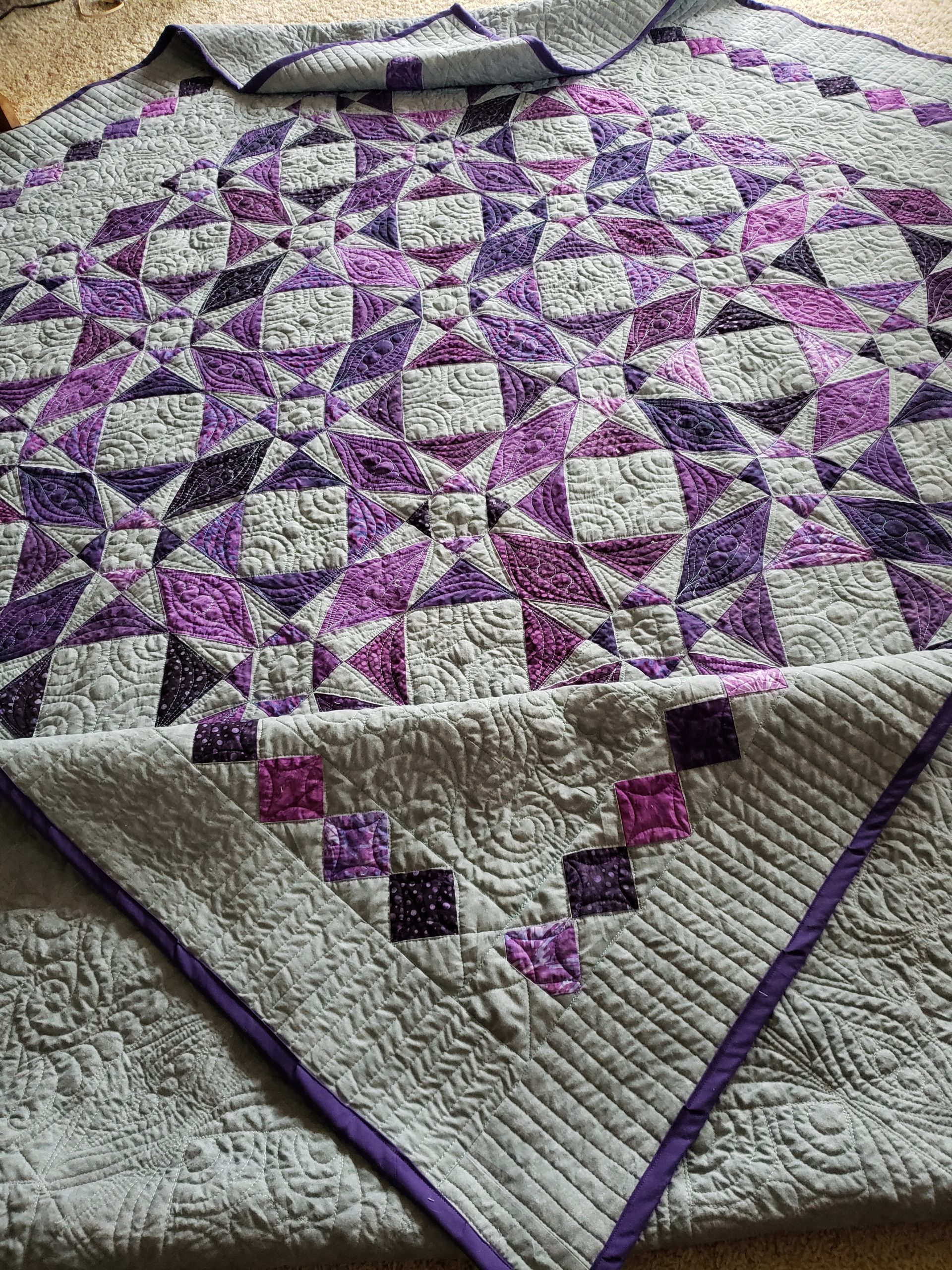 Storm at Sea/ Classic quilt for saleKing Quilt