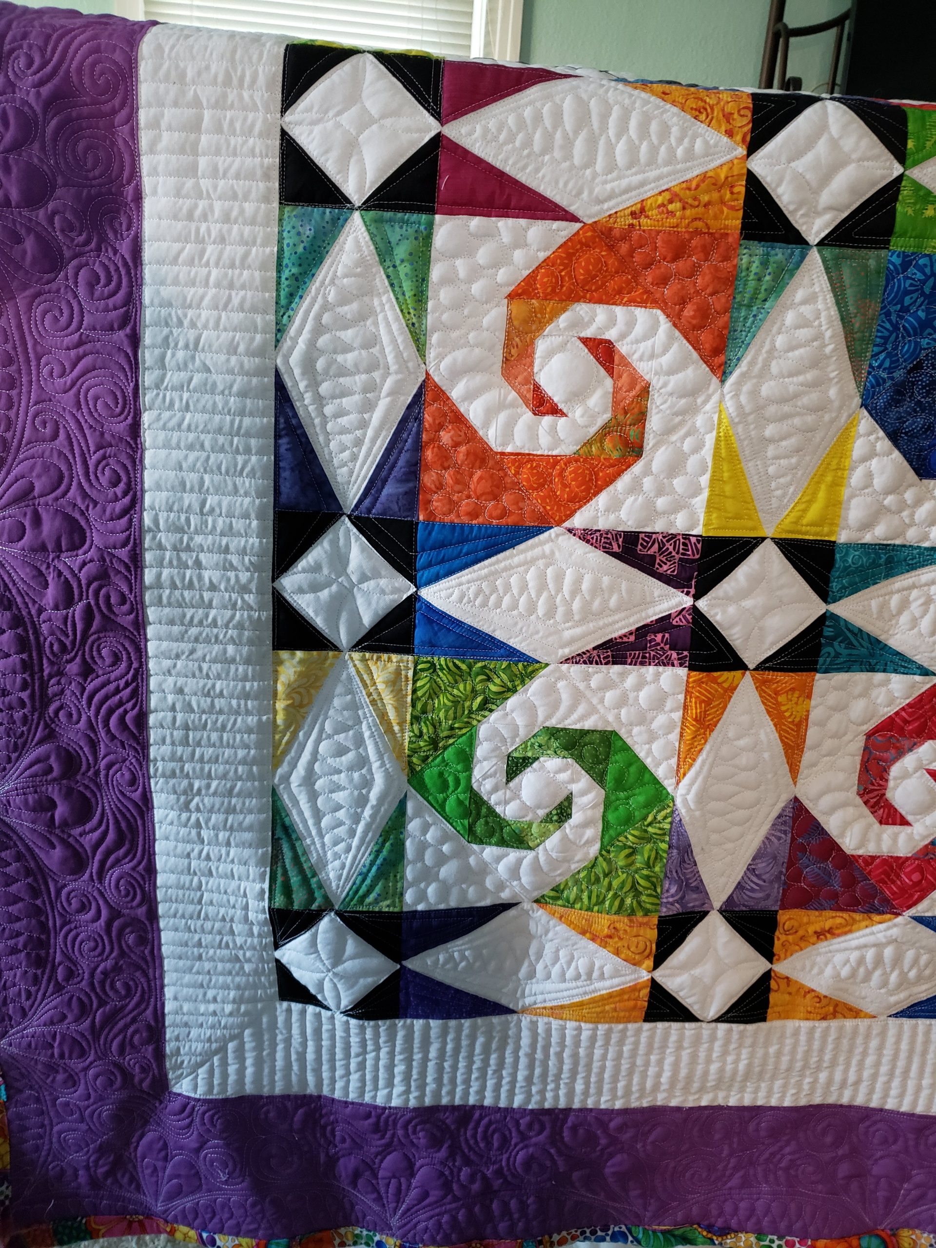 quilts for sale/ Snauls Trail Quilt/ Rainbow Storm At Sea Quilt/ and Other favorite Stash Of Quilt