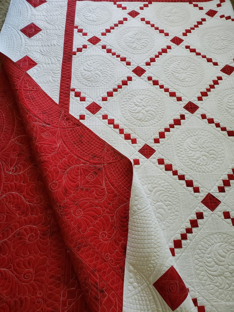 Custom Made Irish Chaing quilt/ Handmade Quilts/ Made To Order