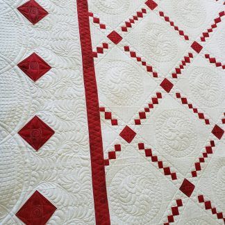 Quilt for sale/Mini Irish Chain Quilt/ Handmade quilts for sale quilts by taylor