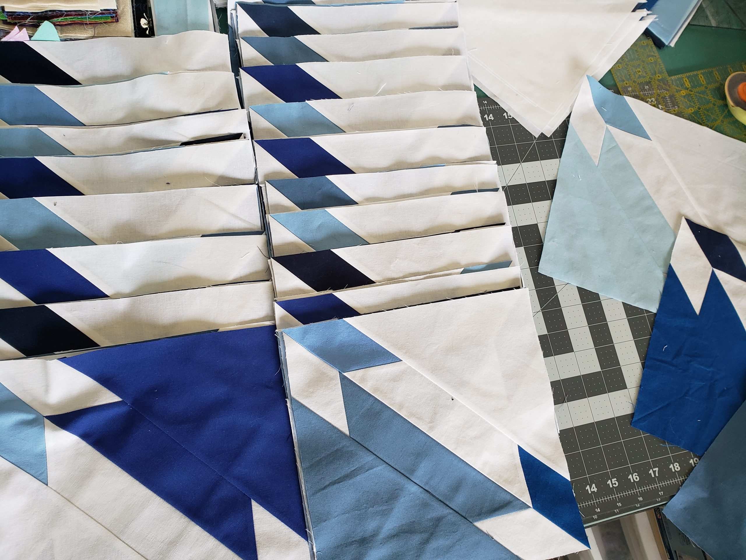 Hunter Star Quilt in the making/ Made Yo Order Quilts/King Size Cotton quilts/ Made to order quilts/ handmade quilts for sale