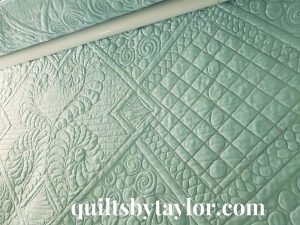 quilt for sale/ Custom Made Quilt/ Ready to Ship/ Whole Cloth Quilt