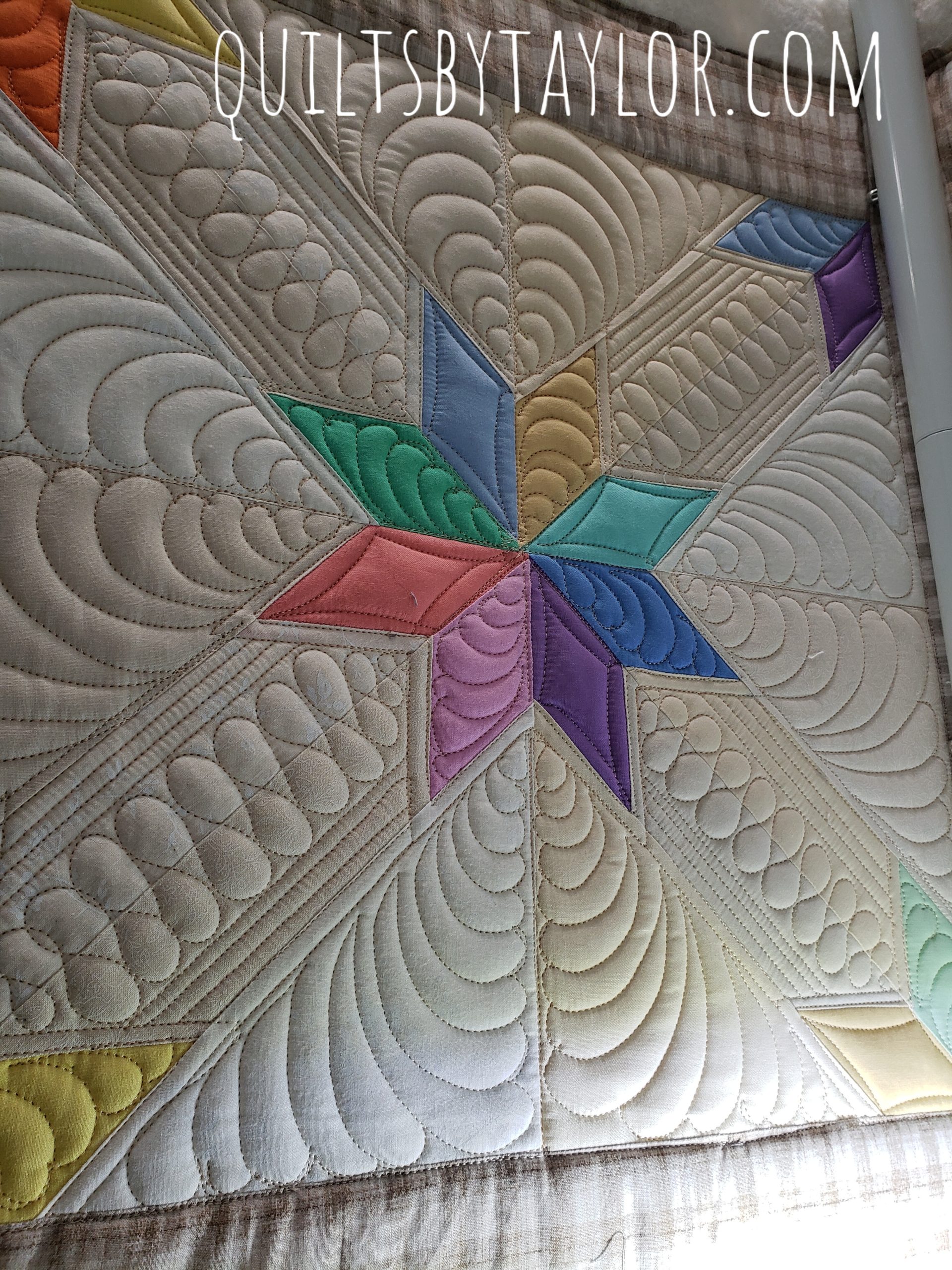 Hunter Star Quilt in the making/ Made To Order Quilts