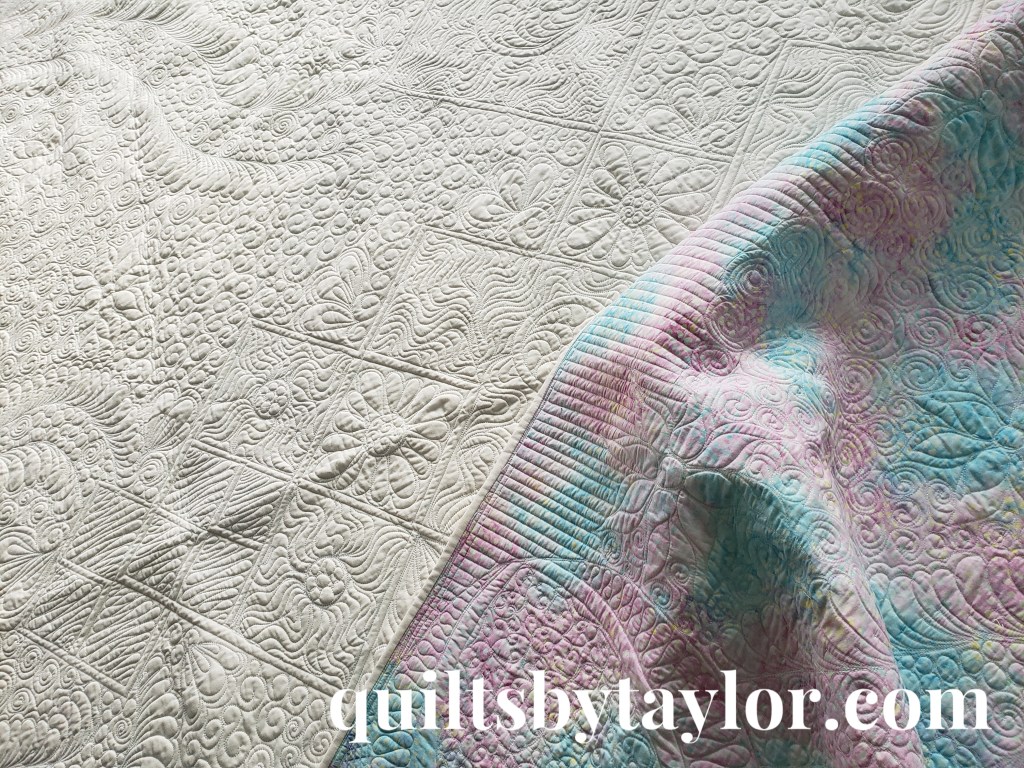 handmade quilts/ whole cloth quilt/ custom made quilt/ made to order quilt