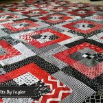 quilts for sale/made to order black and white quilt, custom black and white cotton quilt