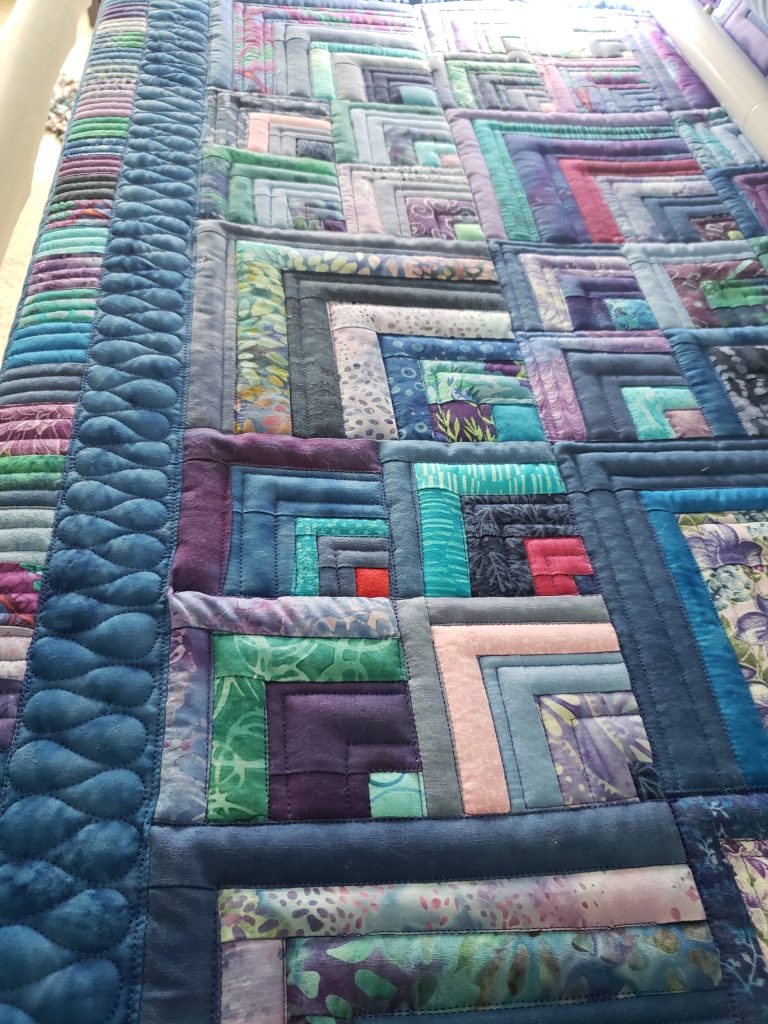 Quilts For Sale/ Quilt for Sale/ Quilt for Sale Handmade Log cabin quilt/ made to order
