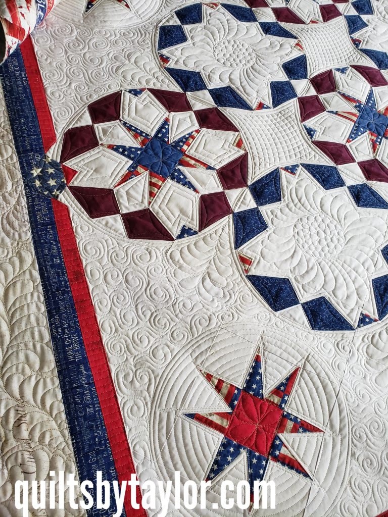 quilt for sale/ Patriotic Quilts/ Custom made by Quilts By Taylor