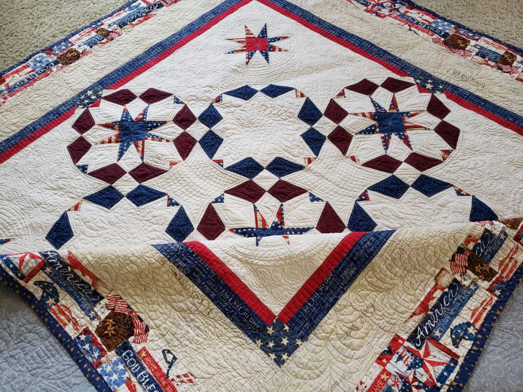 Quilts For Sale/ Quilt for Sale/ Quilt for Sale Handmade Quilts for Sale/ Made in the USA Quilts/ Patriotic Quilt