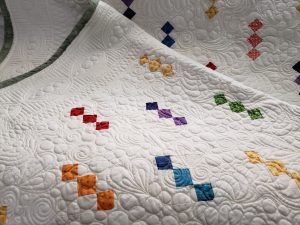 quilts for sale/Custom Quilted Color Chips Quilt – Finished & One-of-a-Kind