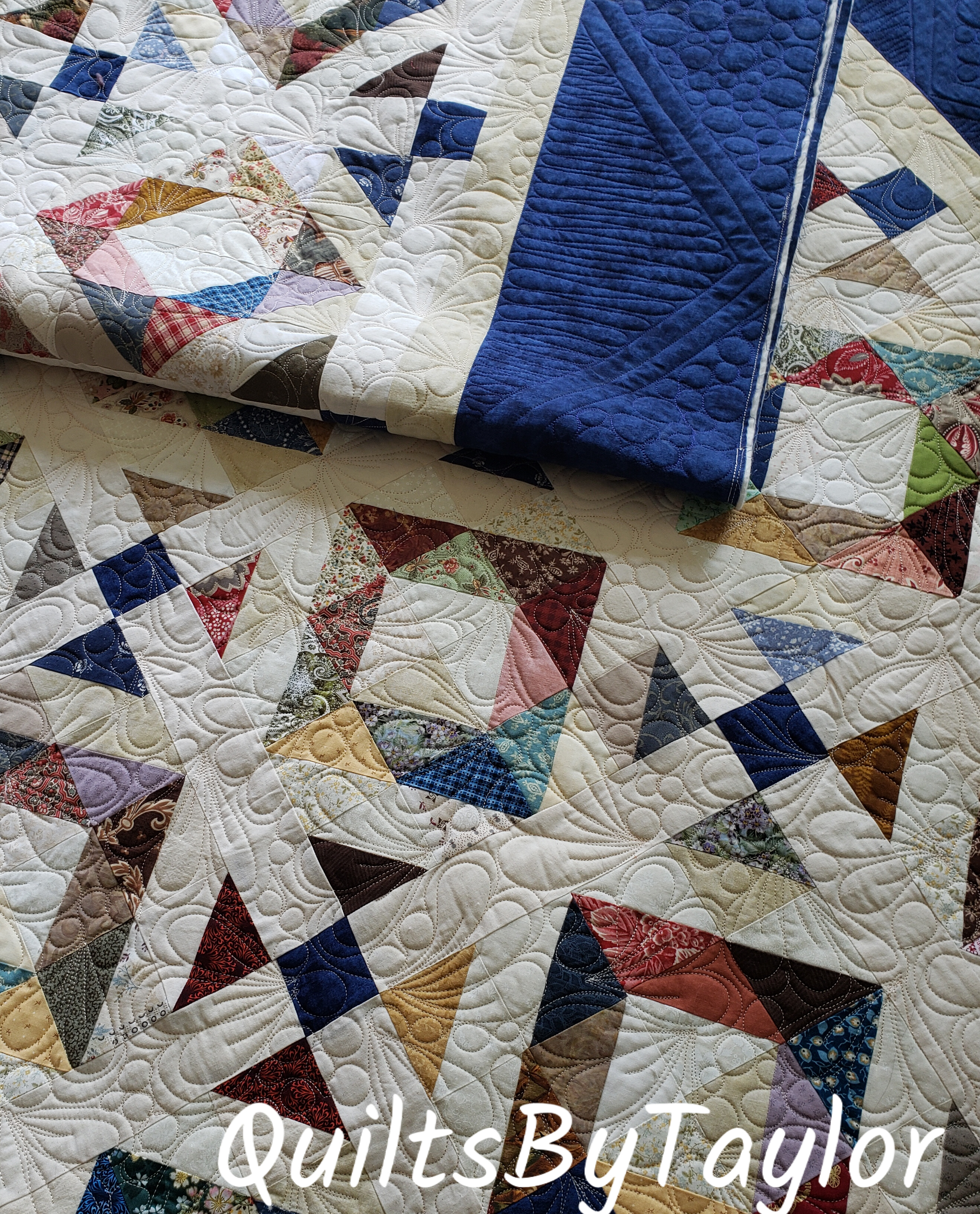 finished quilts for sale handmade quilt for sale/Finished quilt for sale/ ready to ship/ square in a square quilt