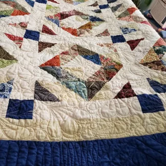 summer in the park quilt/ Ready to ship