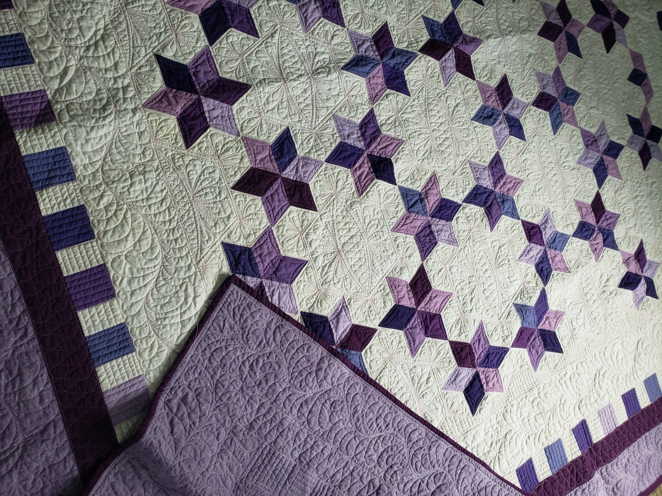 Quilts For Sale/ Quilt for Sale/ Quilt for Sale Handmade tulip Trail Quilt