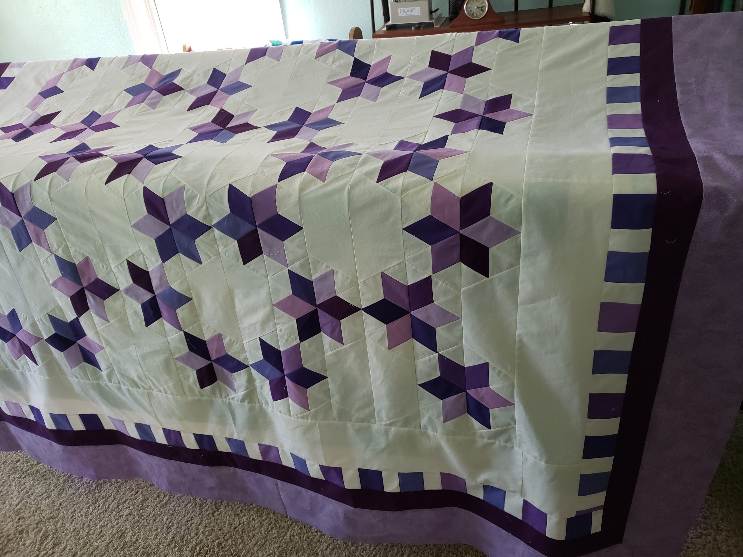 Quilts For Sale/ Quilt for Sale/ Quilt for Sale Handmade tulip Trail Quilt