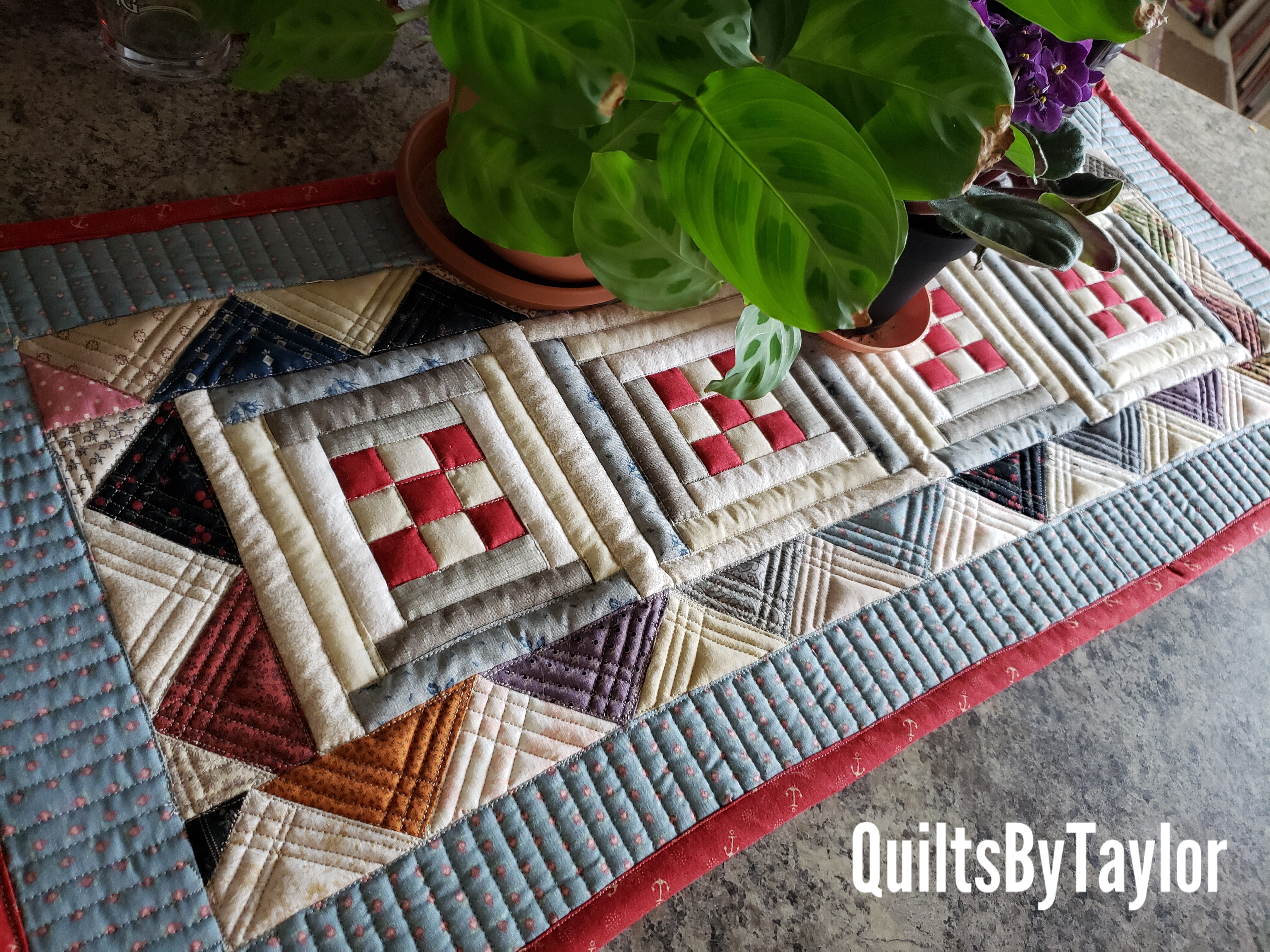 Handmade Quilts/Table Rug/ quilted home decor