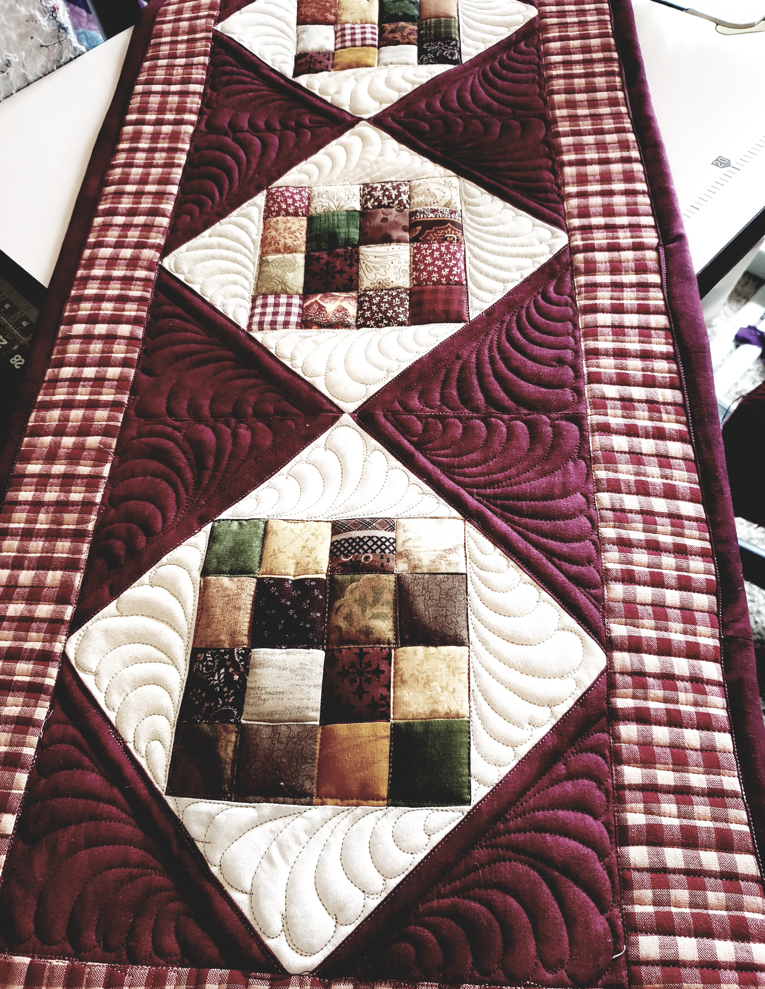 handmade quilts/ Quilts for Sale/ 16 patch