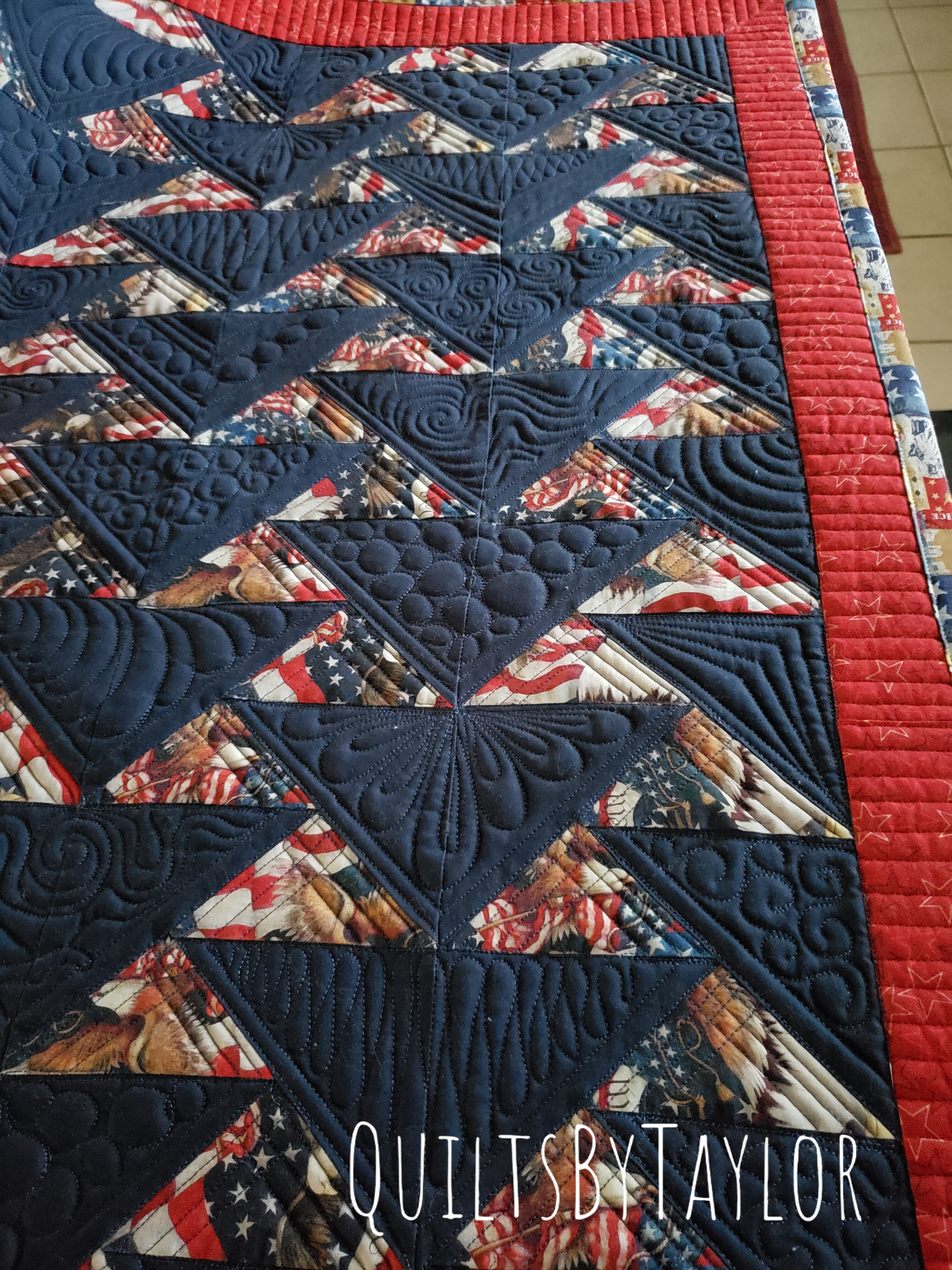 Handmade Quilts For Sale handmade quilts/ Patriotic Handmade Quilt – Red, White & Beautiful