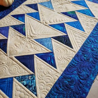 Modern Migrating Geese Quilt for Sale Migrating Geese Pattern Quilt in Custom Colors Heirloom Quality Migrating Geese Quilt