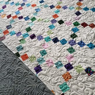 Irish Chain Quilts/ custom made/ substainable bedding