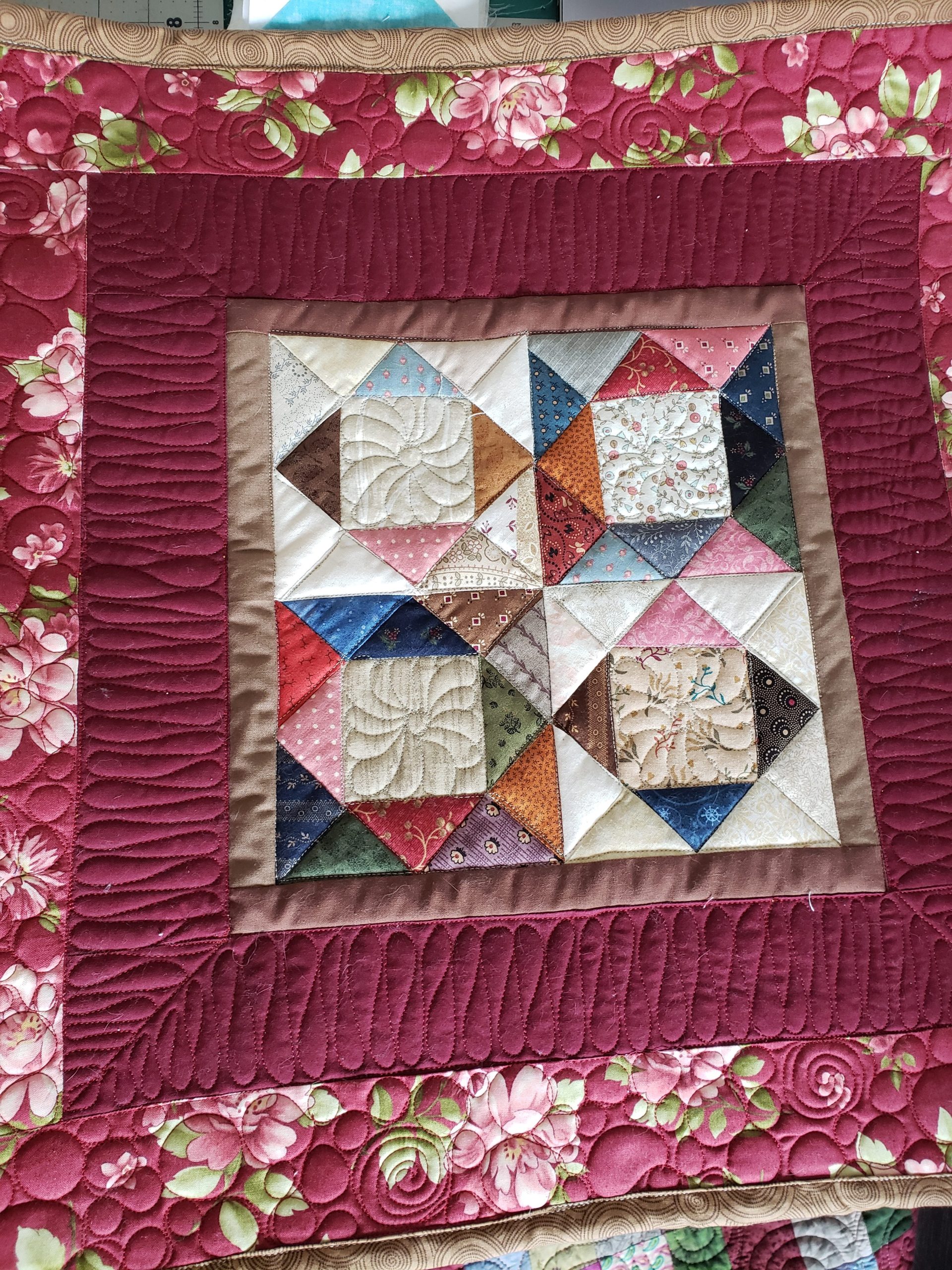 Quilts For Sale/ Quilt for Sale/ Quilt for Sale Handmade handmade Irish Chain table topper