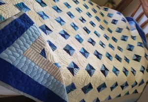 corner pop quilt/ Made To Order