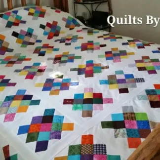 jelly bean quilt/ made to order