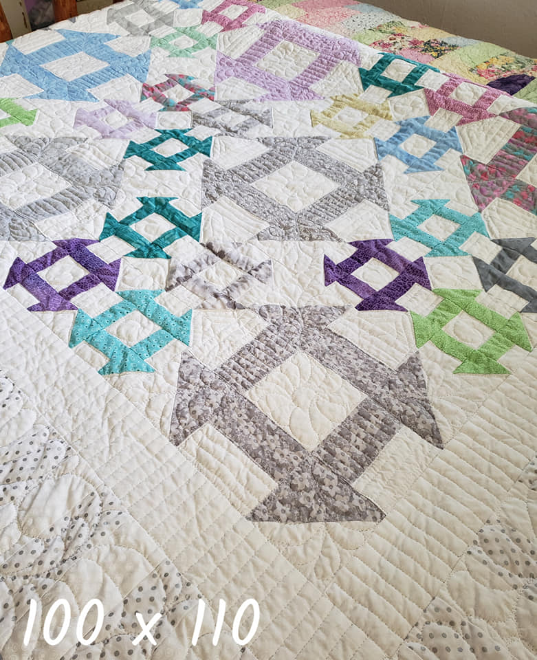 Churn Dash Quilt/ Made To Order/ Handmade Quilts By Taylor