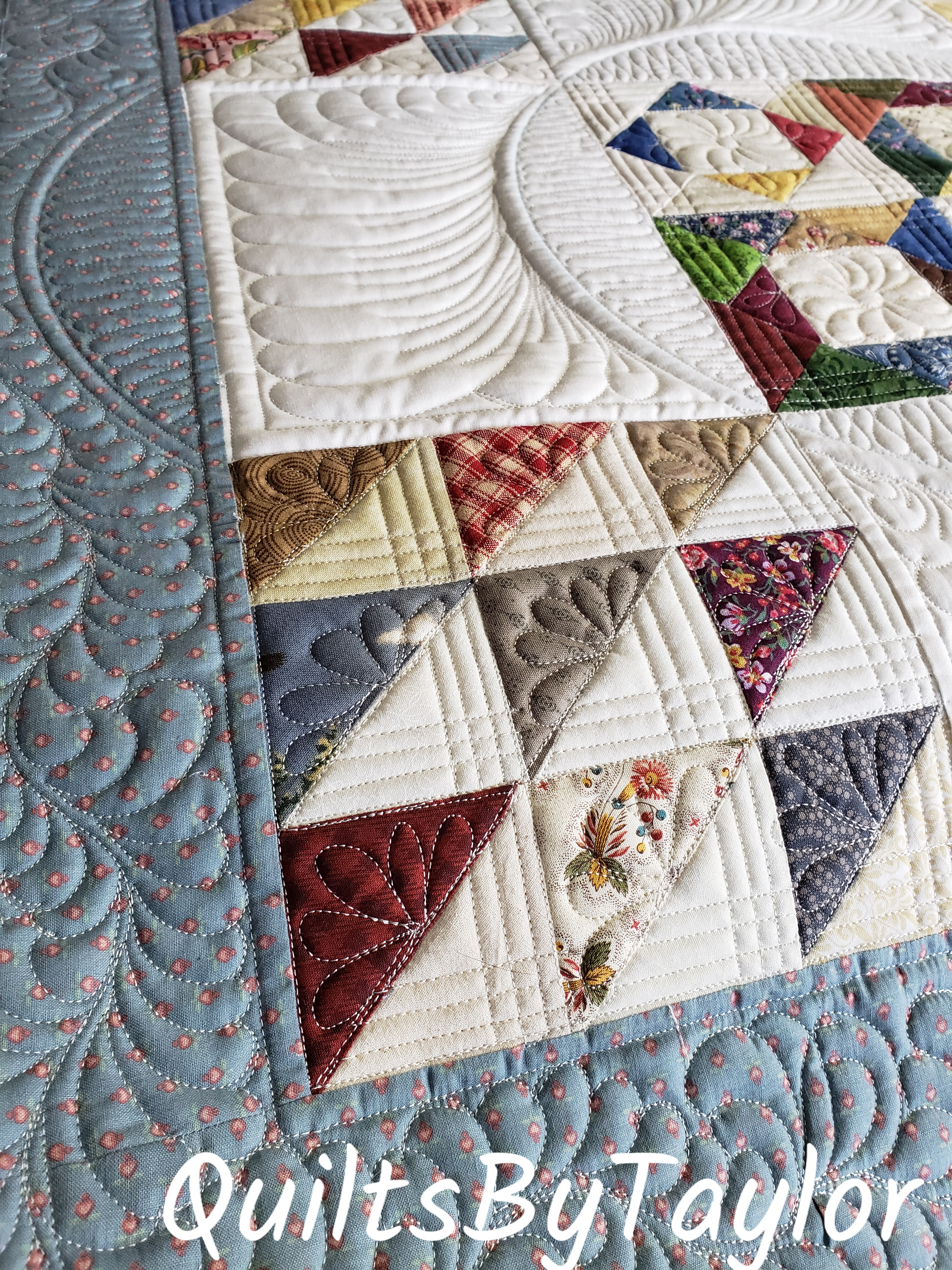 handmade home decor quilt mini quilt for table quilted centerpiece scrappy quilt decor small handmade quilt