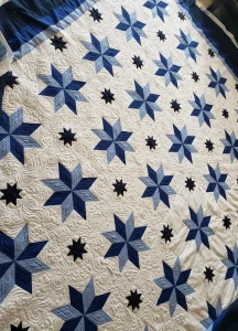 Quilts For Sale/ Quilt for Sale/ Quilt for Sale Handmade Lemoyne Star Quilt/ made To Order
