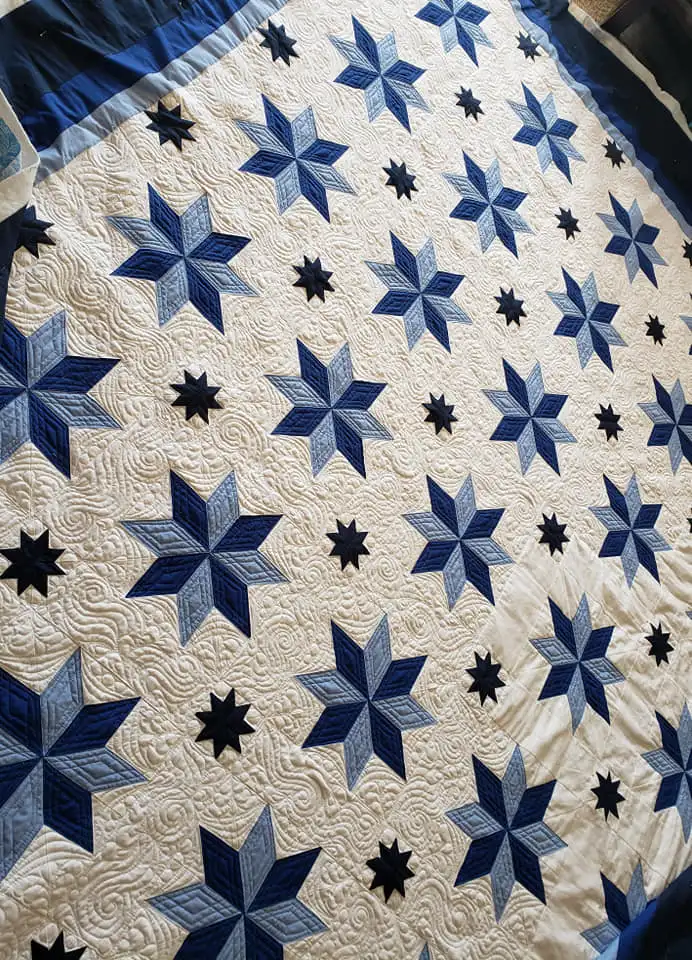 Quilts For Sale/ Quilt for Sale/ Quilt for Sale Handmade Lemoyne Star Quilt/ made To Order