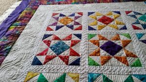 Quilts For Sale/ Quilt for Sale/ Quilt for Sale Handmade 16 stars Quilt/ Made To Order/ king quilts