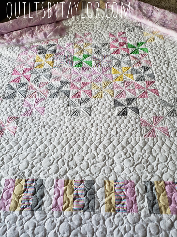 quilts for sale/ Pin wheel quilt/ made to order