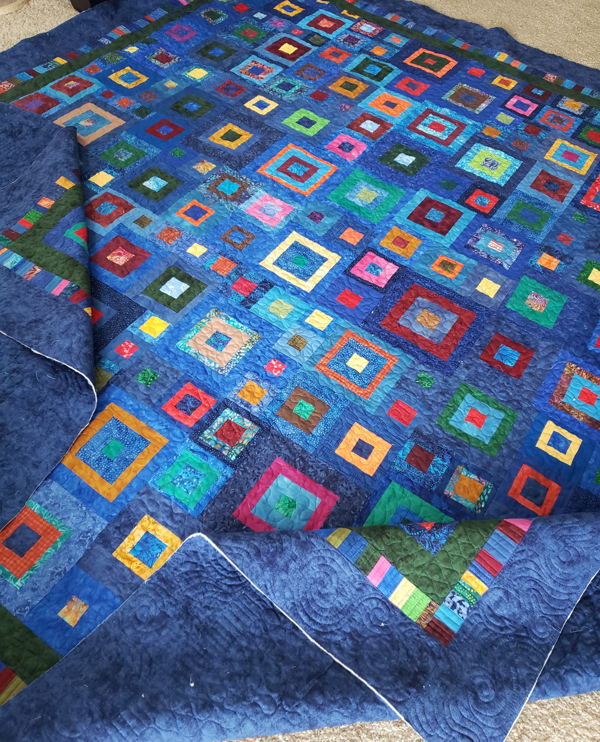 Blue Crush Quilt/ Made To Order Quilt