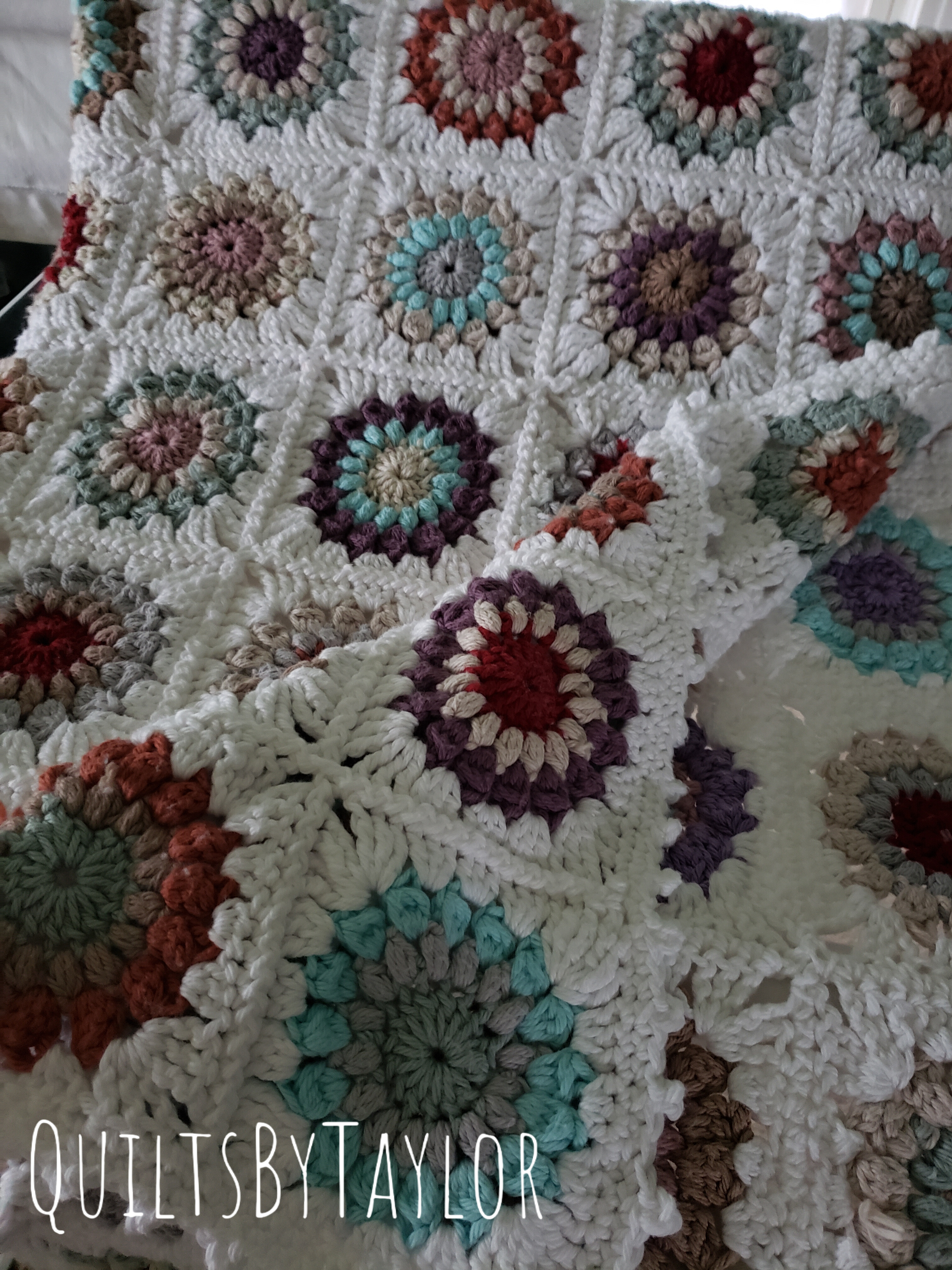 Cotton Crochet Blanket cotton crochet blanket/ beautiful habnndmade cotton projects/ cotton