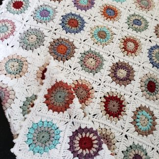 granny square blanket for sale