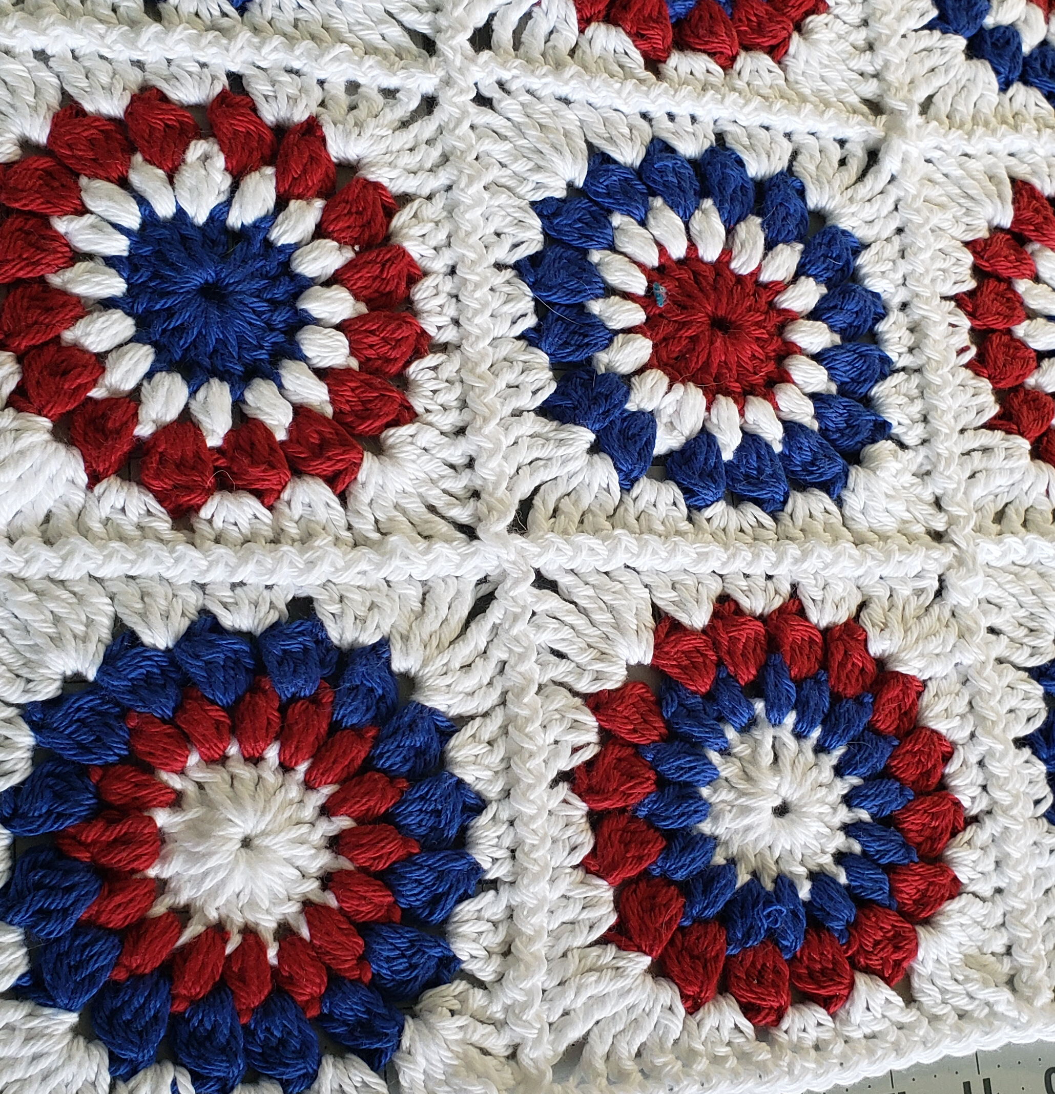 Cotton Crochet Blanket Cotton Crochet/ Made To Order/ Handmade Crochet Cotton Throw Blanket