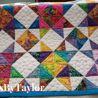 multi colored star/ made to order