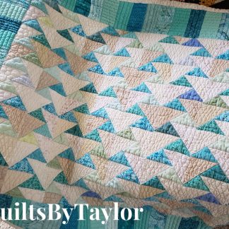 migrating geese quilted table/ made to order