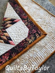 Little Dipper Lone Star Quilt – Handmade Batik Table Topper