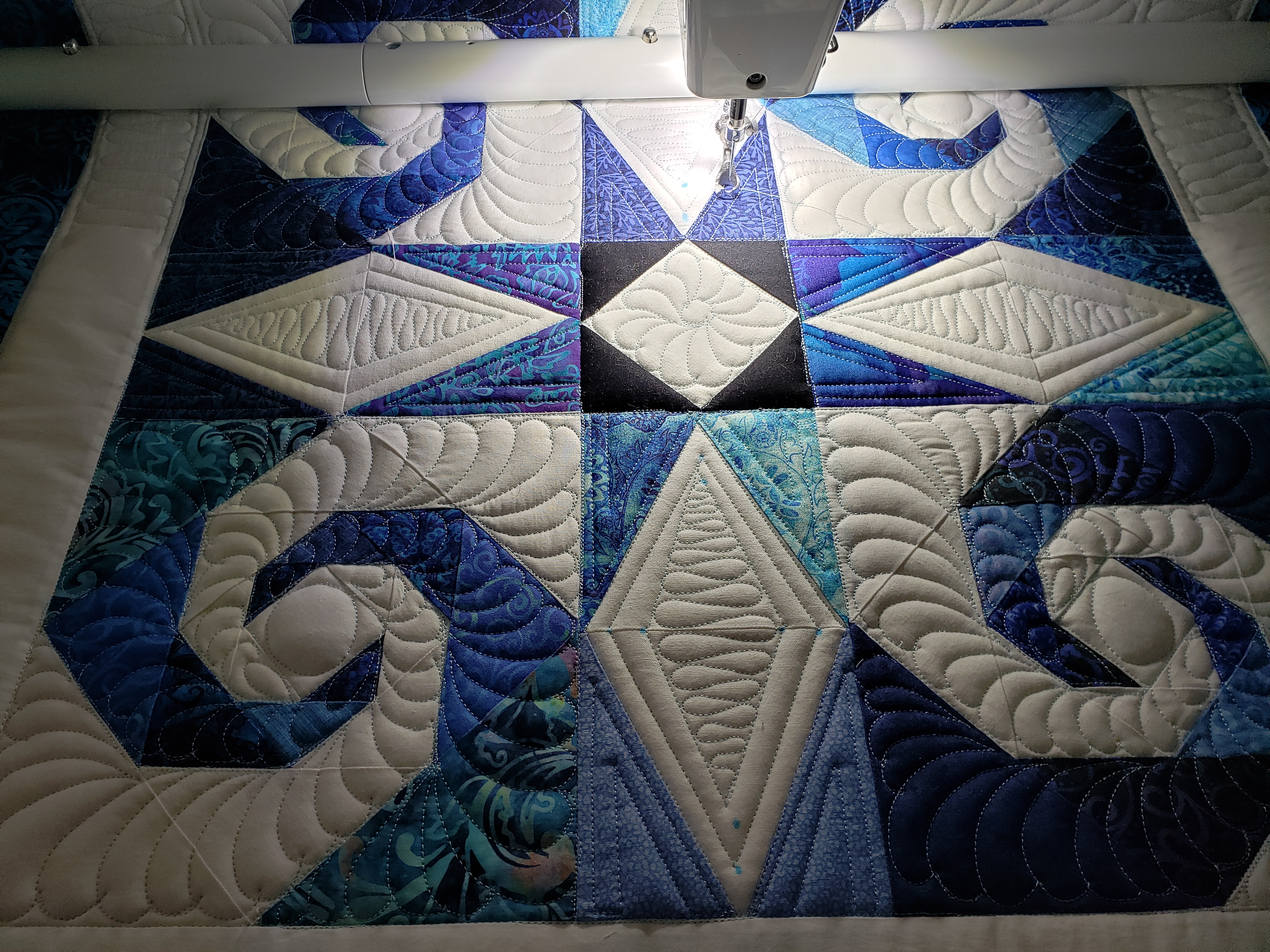 Whimsical Storm At Sea Quilt – Made To Order