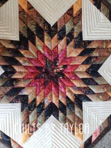 Golden Sunset Quilt/ Lone Star Little dipper