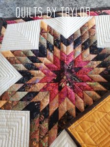 Golden Sunset Quilt/ Lone Star Little dipper