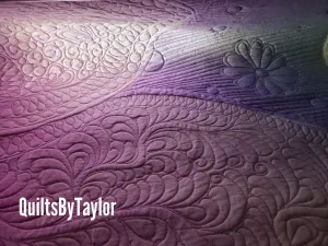 quilt for sale/ dream big flower quilt/ custom made quilt