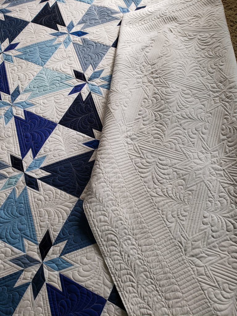 hunter star quilt/ made to order