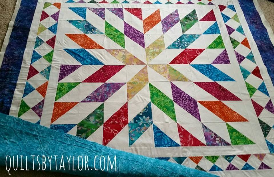 Big Star Quilt/ made to order