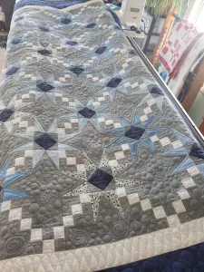 doubled Charmed quilt/ made to order
