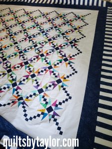 doubled Charmed quilt/ made to order